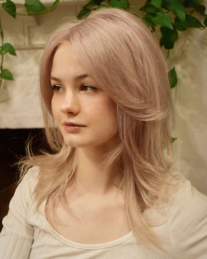 12. Dusty Rose Butterfly Layers