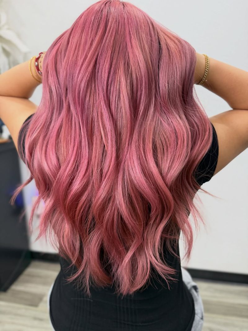 46. Dusty Rose Waves