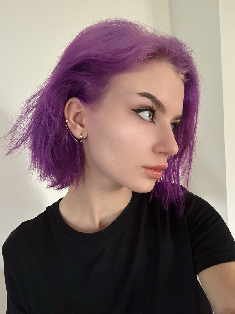 22. Electric Violet Bob