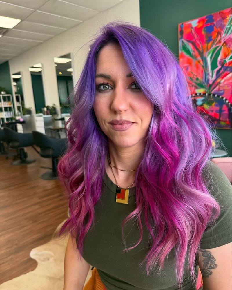 33. Electric Violet and Magenta Melt