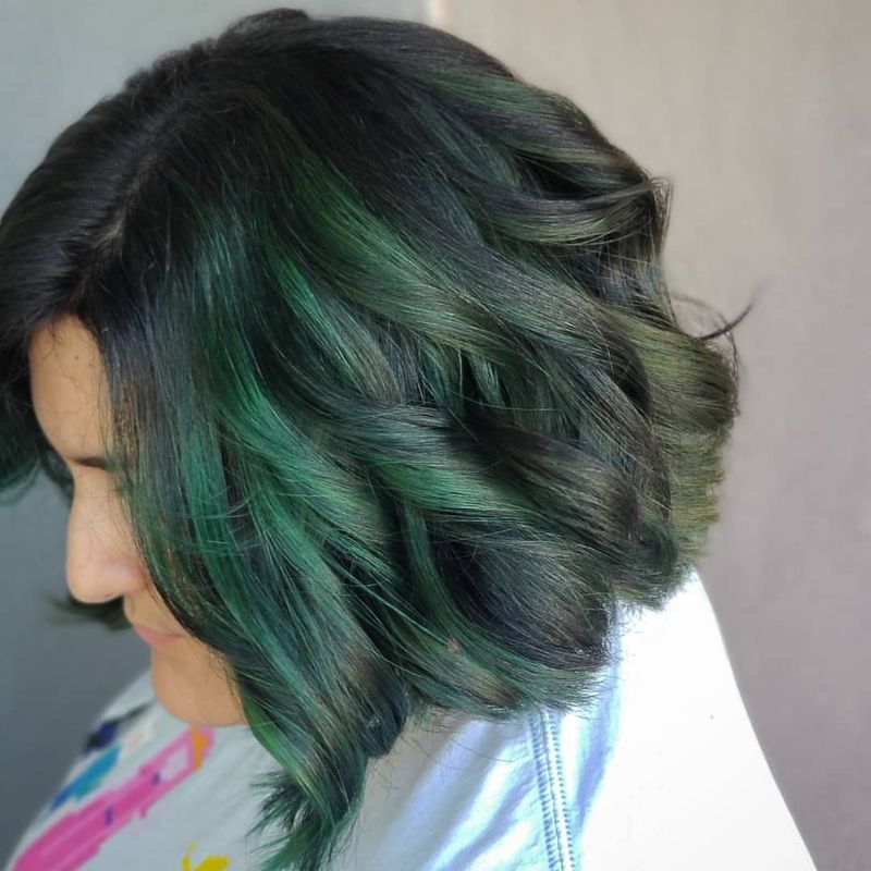 13. Emerald Streaks on Deep Waves