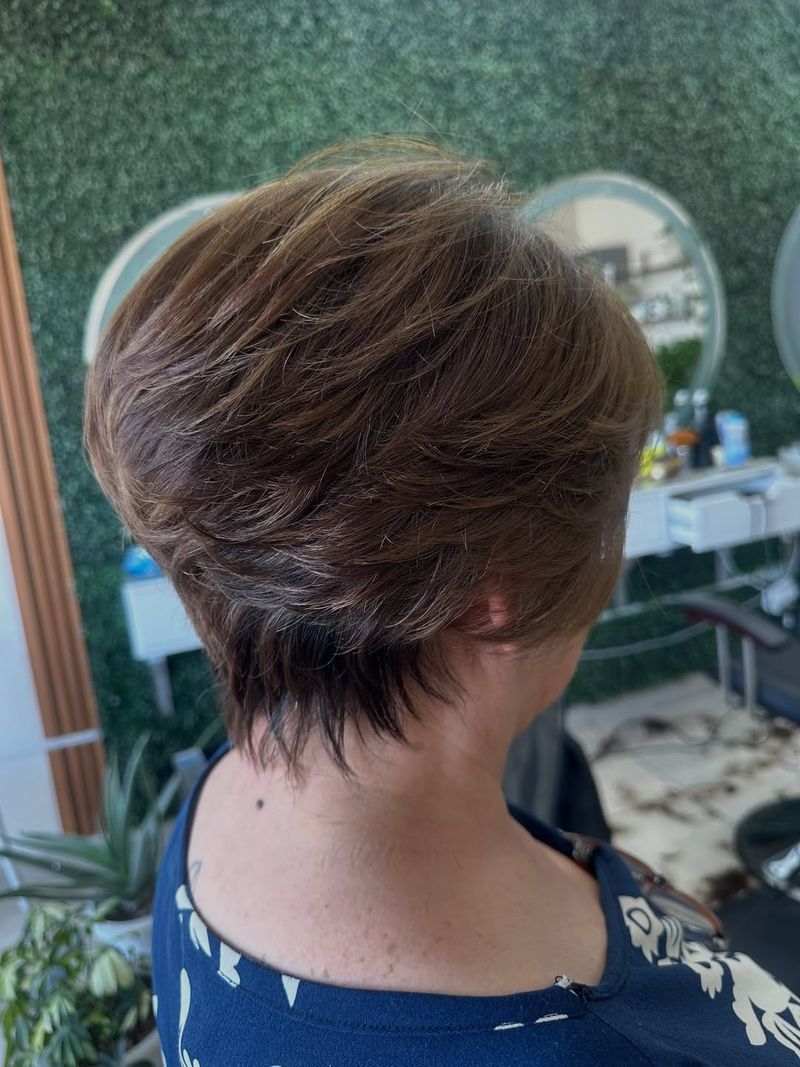24. Feathered Tapered Layers