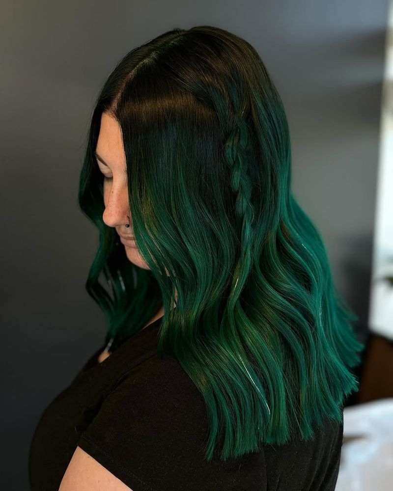 21. Forest Waves with a Side Braid