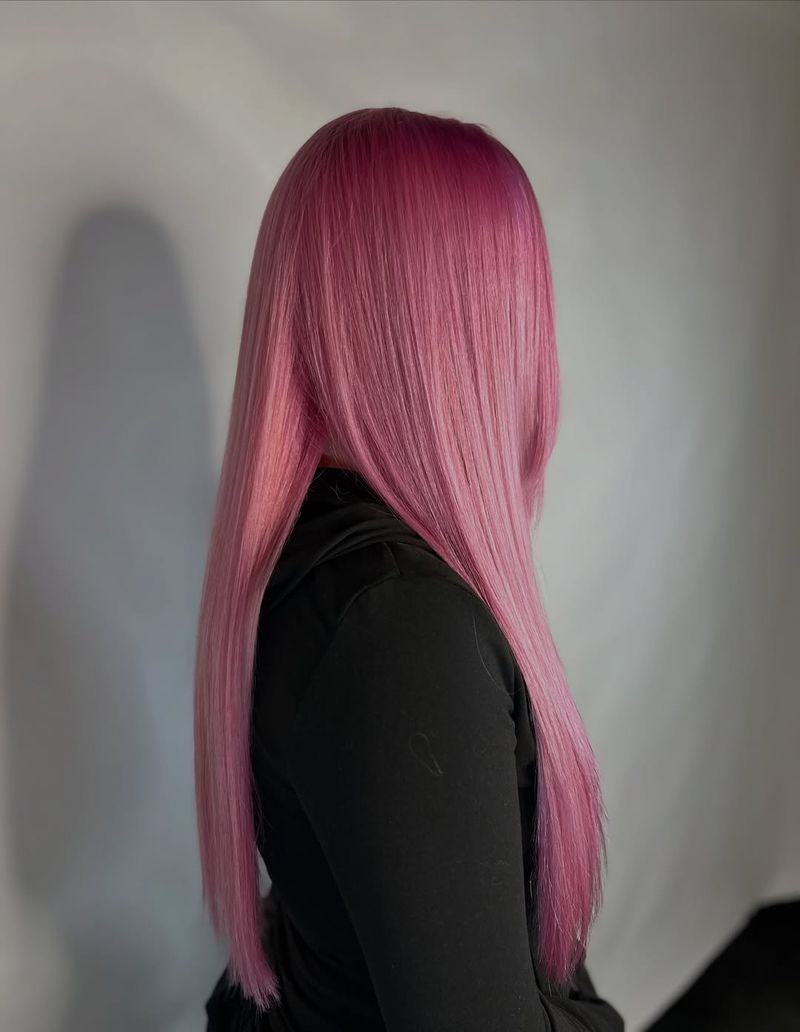 16. Glossy Magenta Cascade