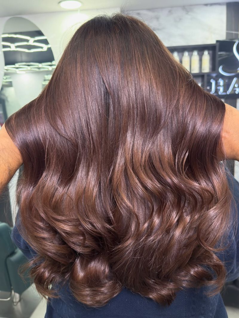 2. Glossy Toffee Waves