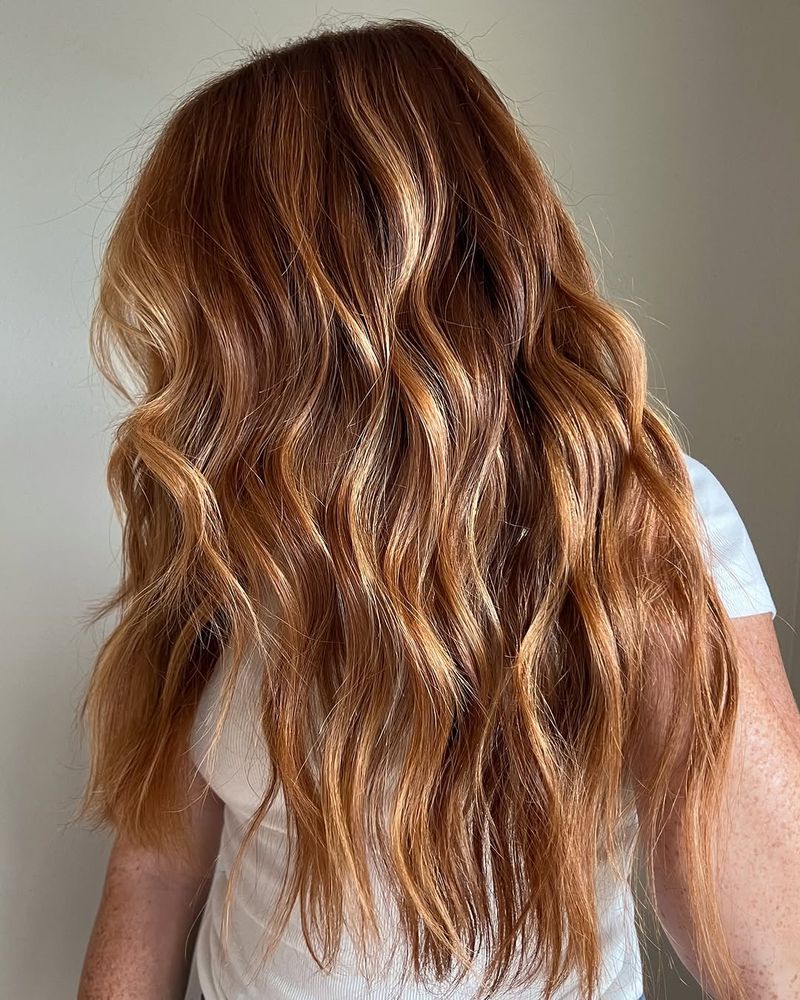 12. Golden Copper Waves