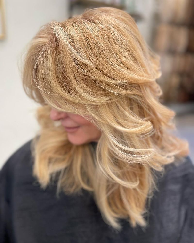 14. Golden Honey Blowout Layers