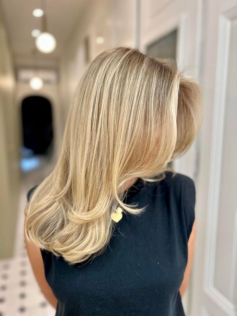 11. Golden Hour Blowout Layers