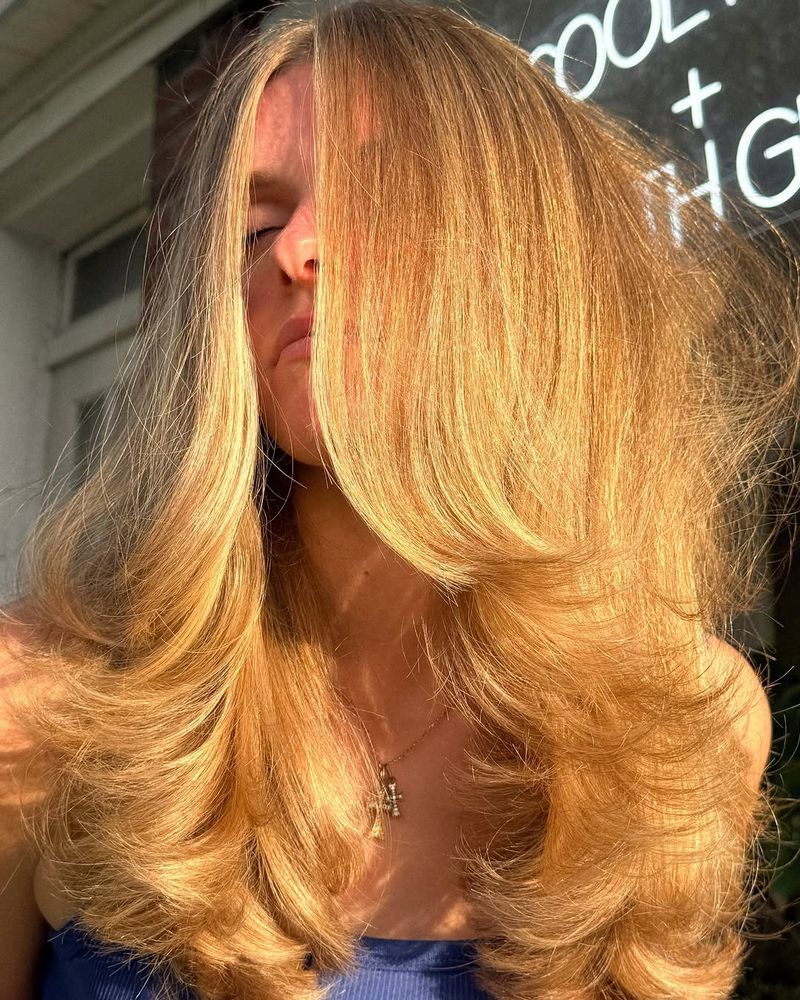 54. Golden Hour Feathered Layers