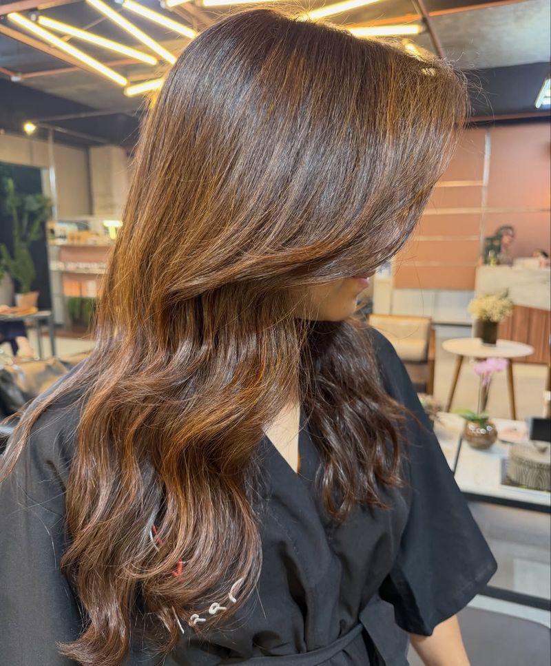 28. Golden Spice Layered Waves