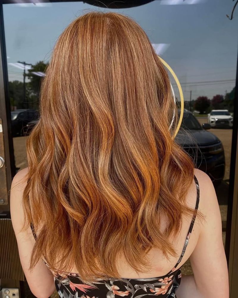 35. Golden Strawberry Beach Waves