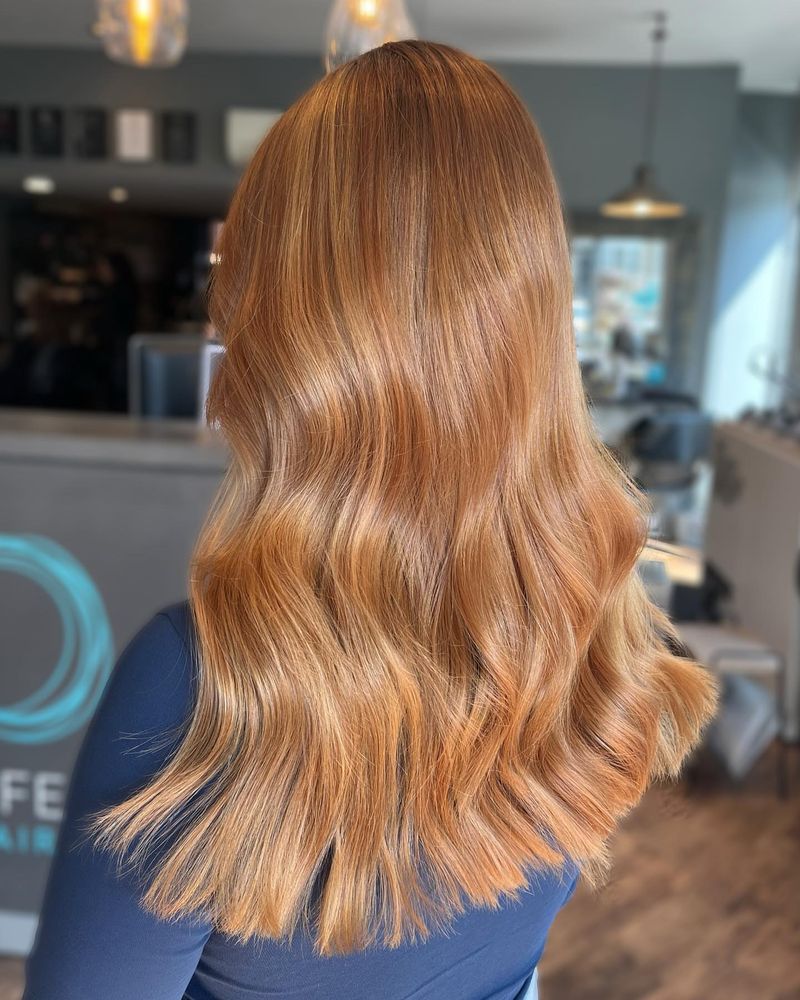 7. Golden Strawberry Beach Waves