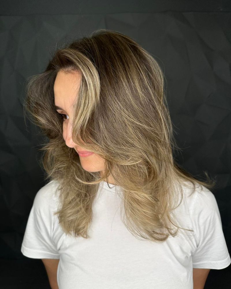 12. Honey Blonde Butterfly Layers