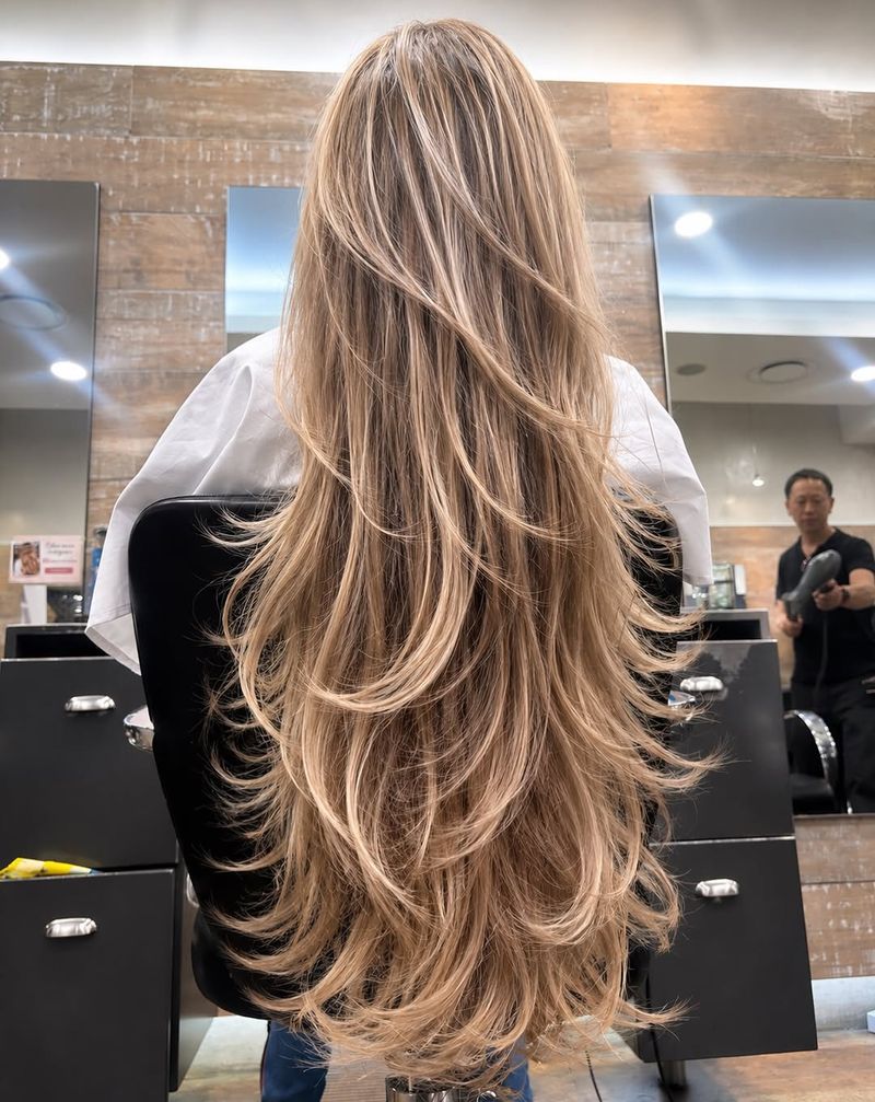 4. Honey Blonde Cascade