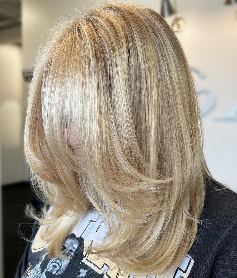 21. Honey Blonde Rachel Layers