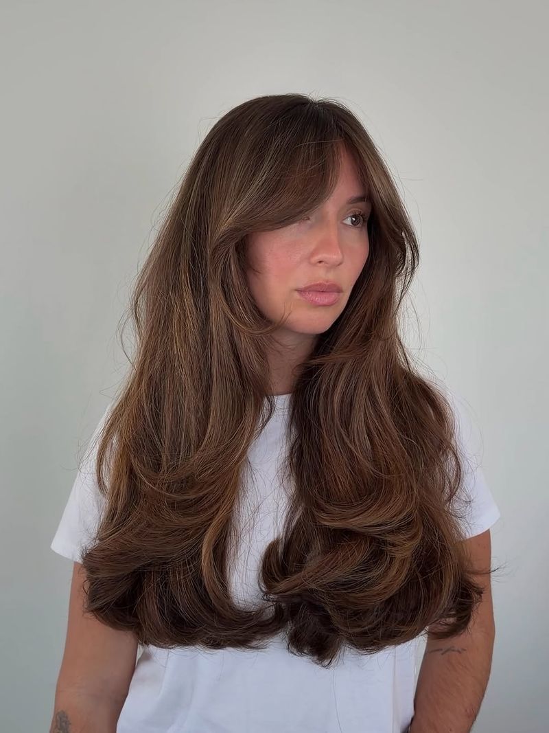24. Honey Brown Blowout Layers