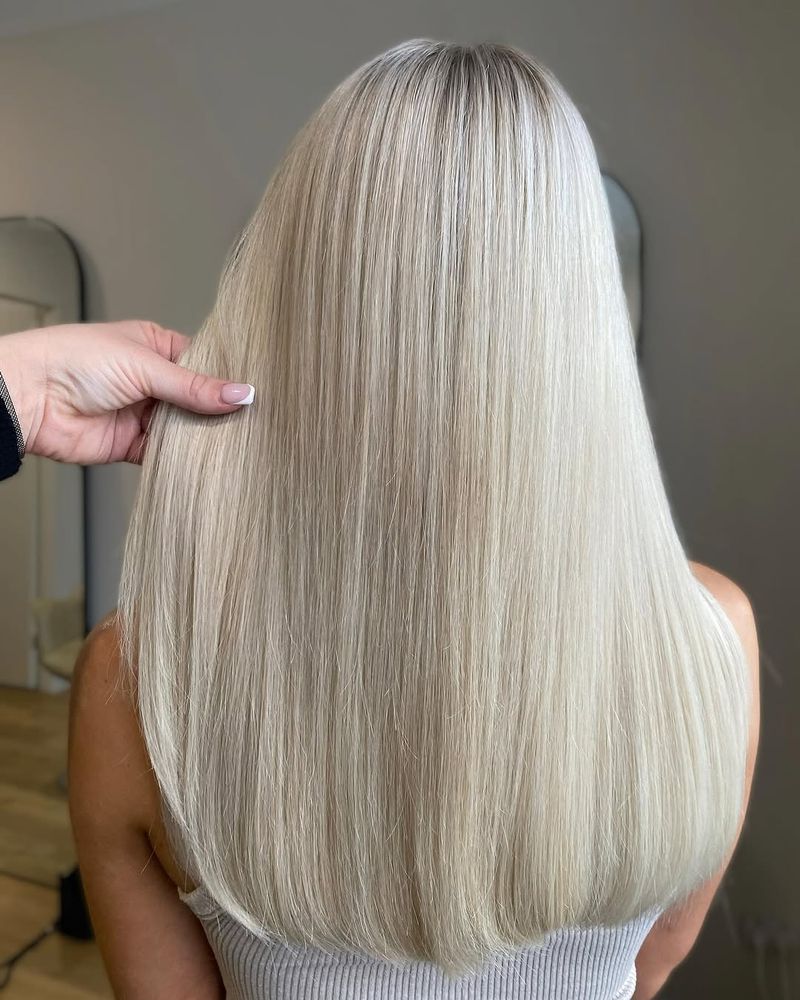 17. Icy Platinum Long Layers