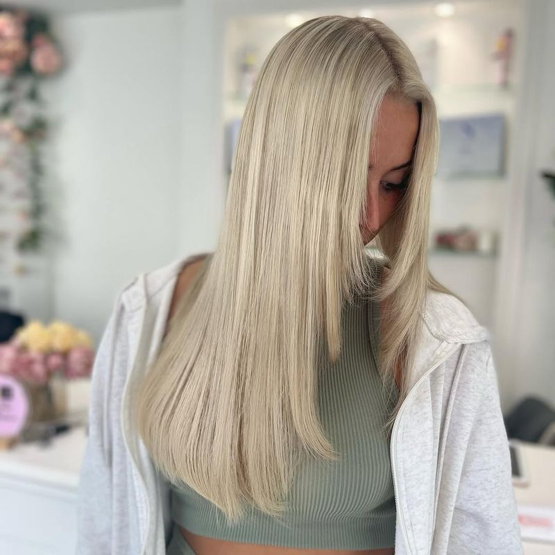7. Icy Platinum Long Layers