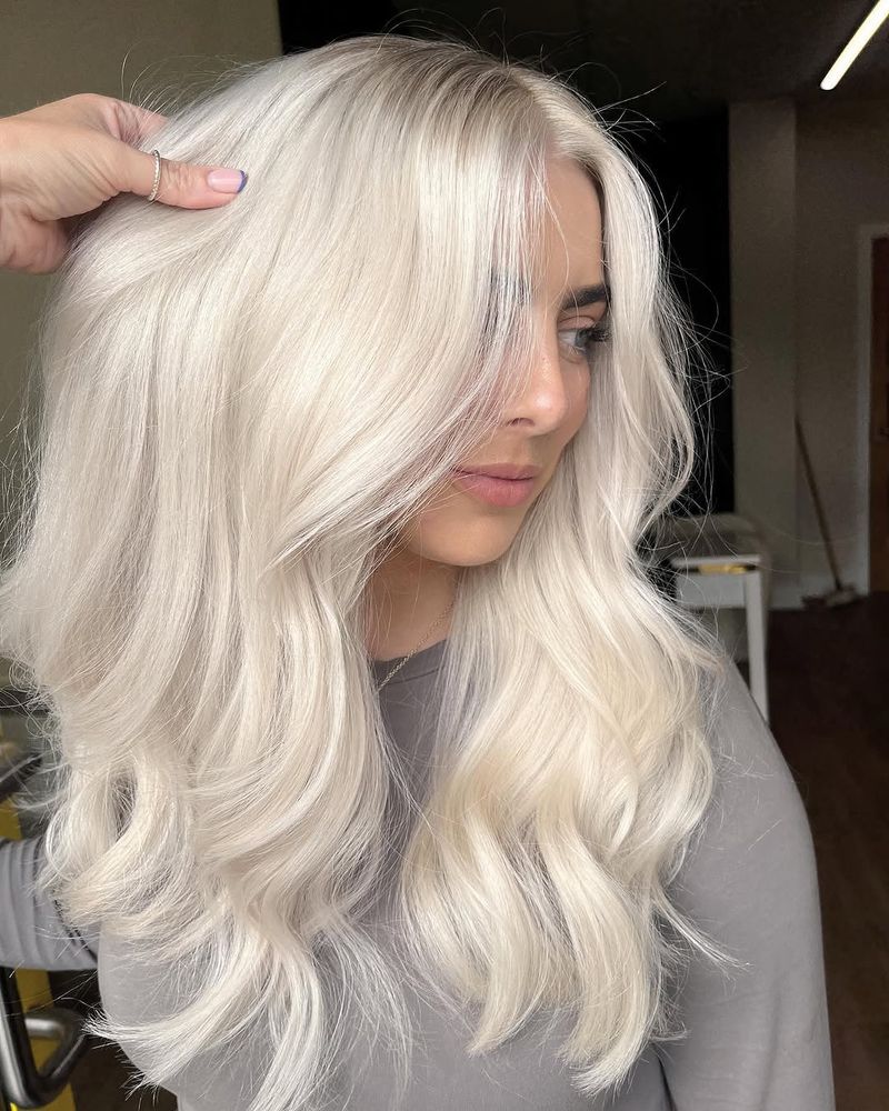 8. Icy Platinum Waves