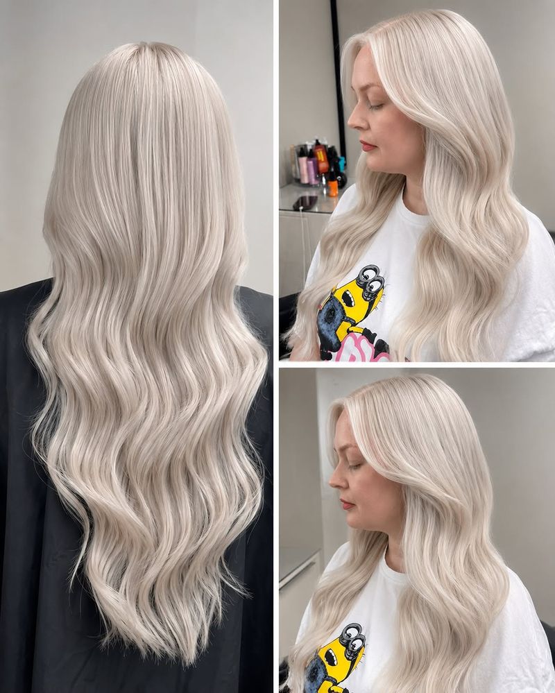 6. Icy Platinum Waves