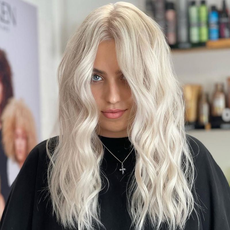 1. Icy Platinum Waves