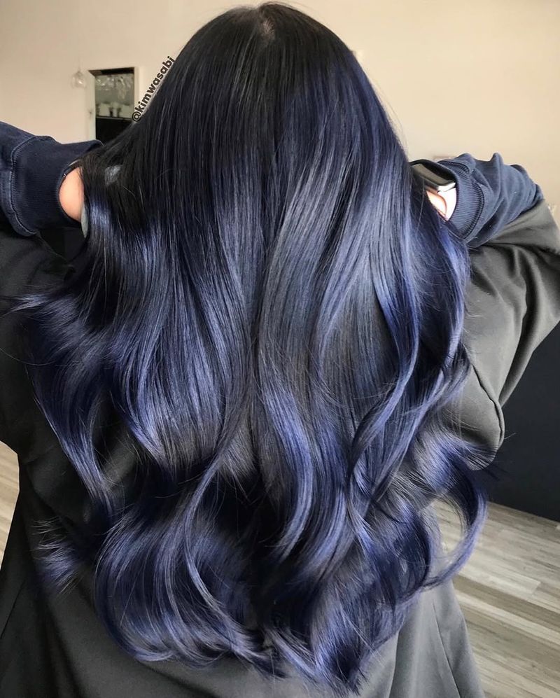 31. Indigo Velvet Waves