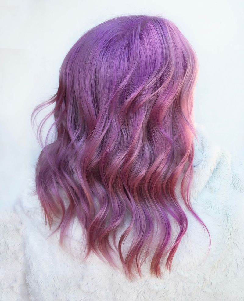 24. Lavender Orchid Waves