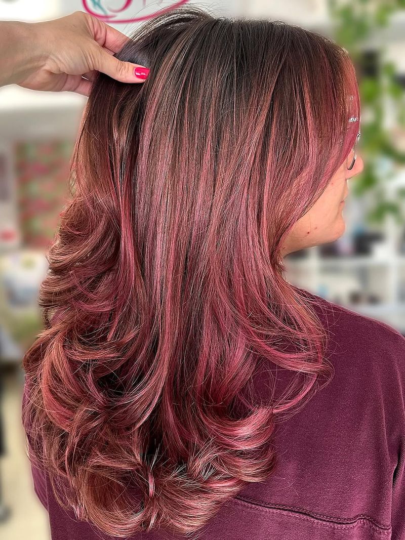 29. Layered Magenta Melt