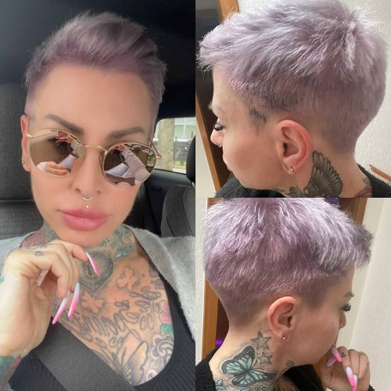 15. Lilac Tapered Crop