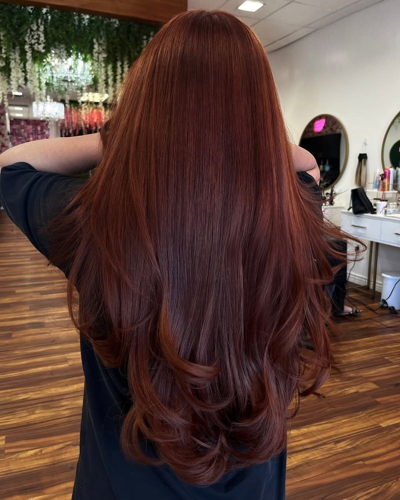15. Long Auburn Layers with Soft Ends