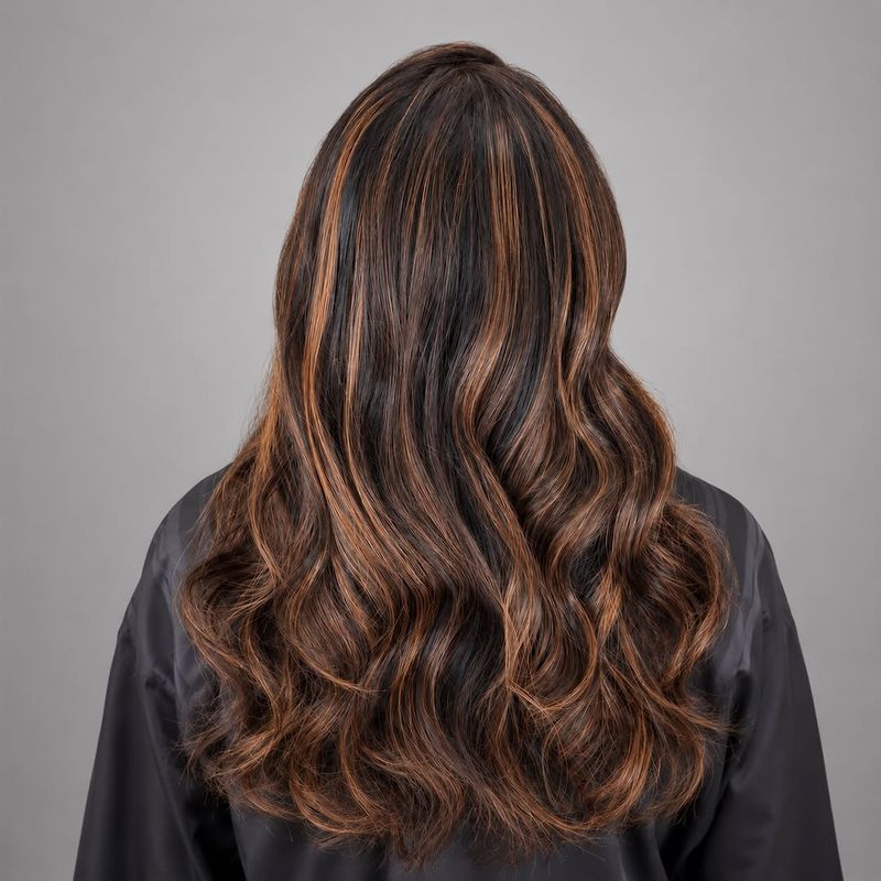 13. Long Caramel Waves