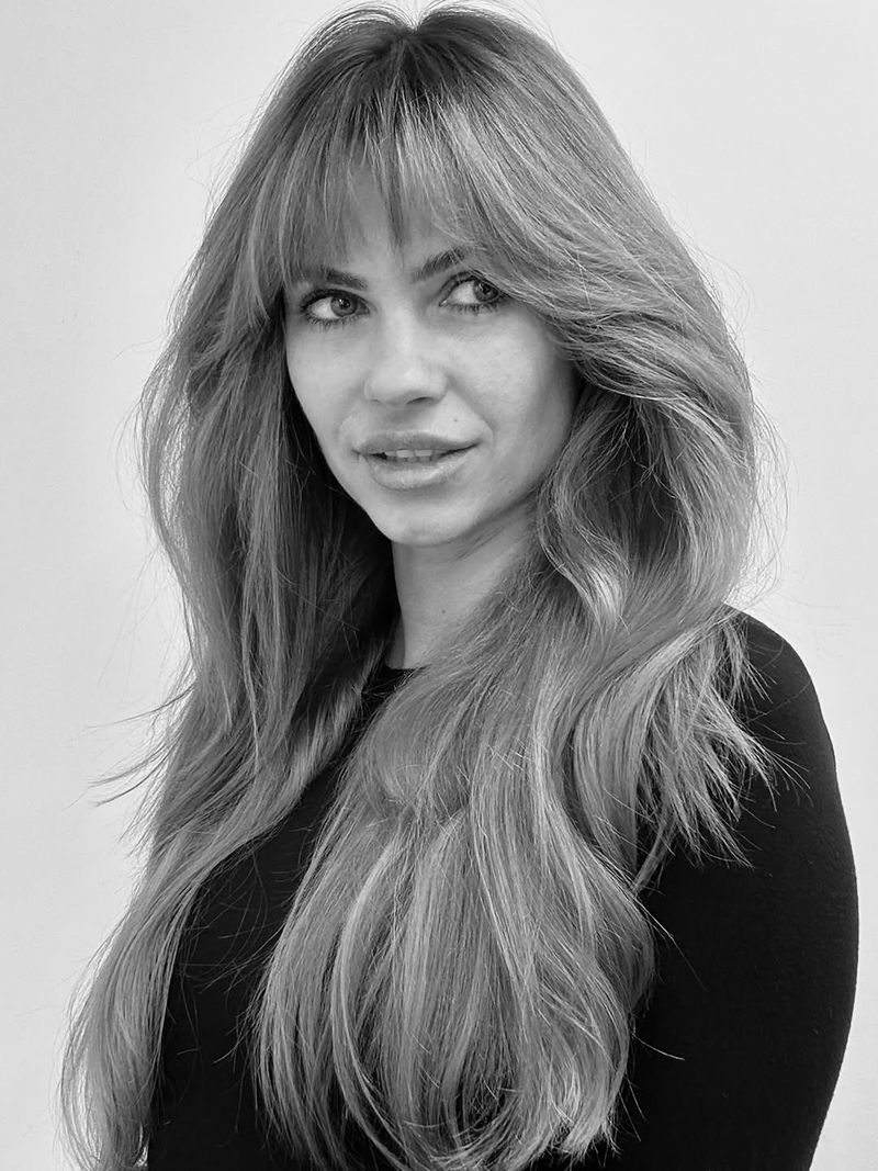 43. Long Layered Shag with Feathered Fringe