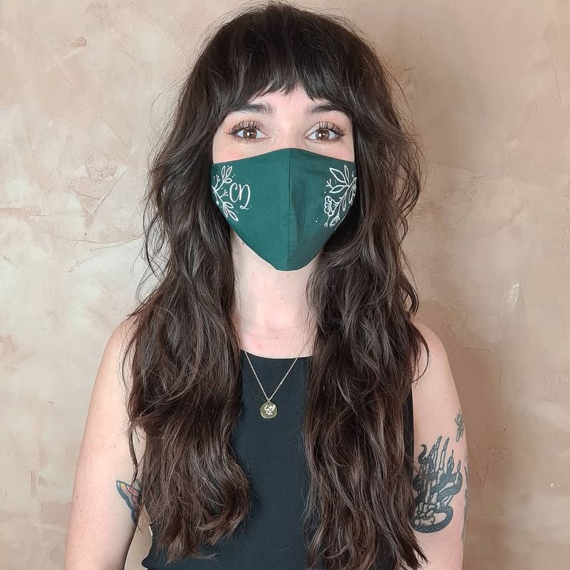 12. Long Shaggy Waves with Heavy Micro Fringe
