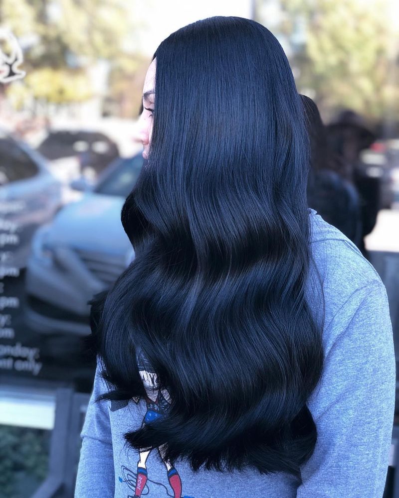 7. Long Velvet Waves