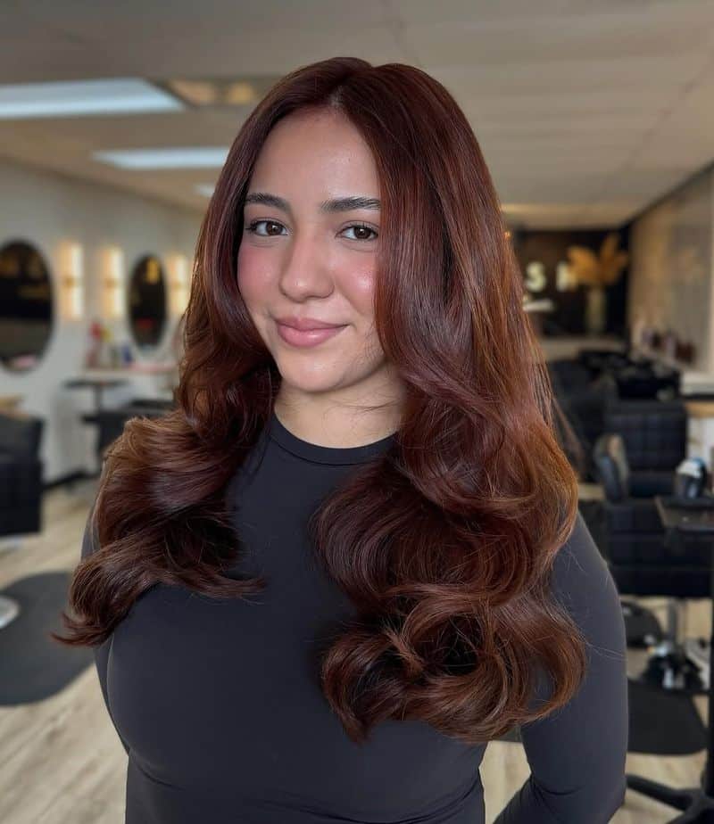 23. Mahogany Copper Waves