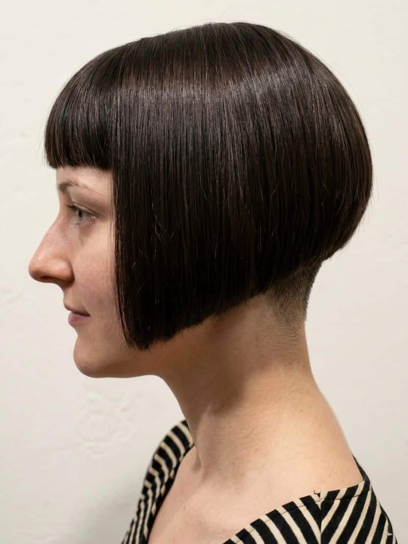 22. Micro Fringe with Tapered Nape