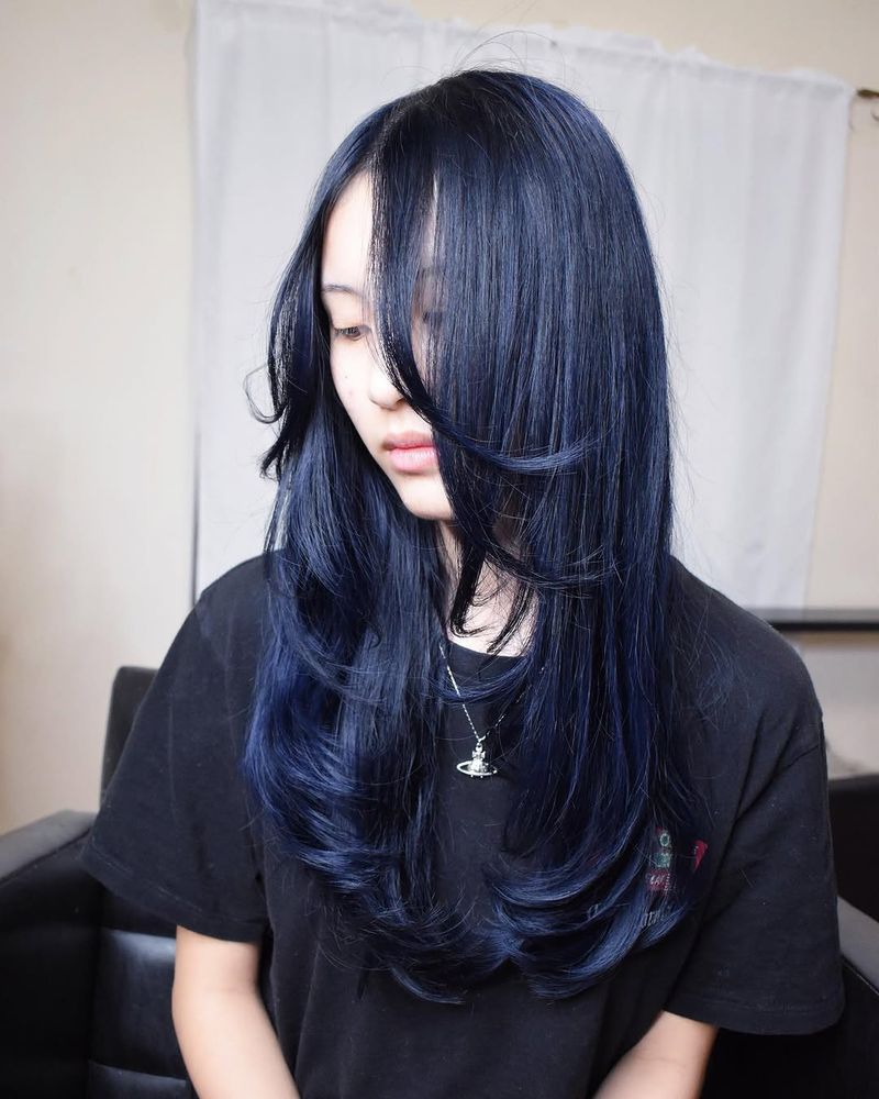 20. Midnight Blue Butterfly Layers