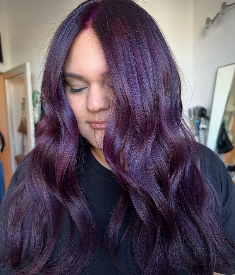 20. Midnight Plum Waves