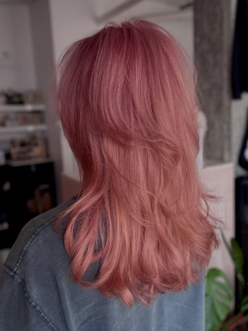 25. Muted Rose Shag