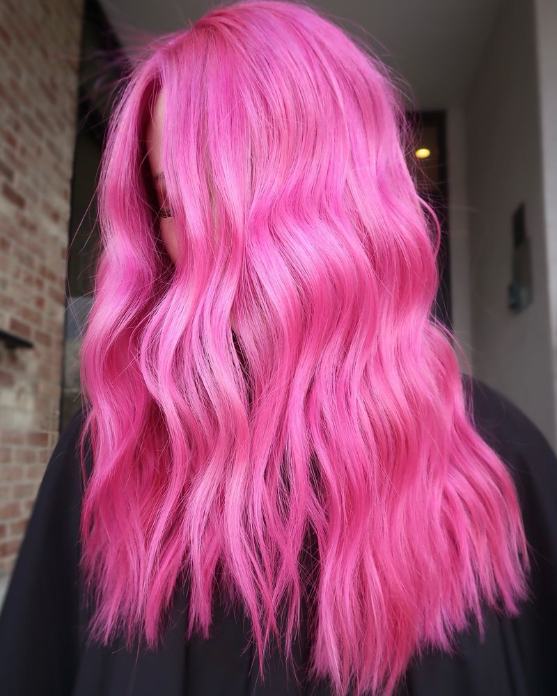 6. Neon Bubblegum Waves