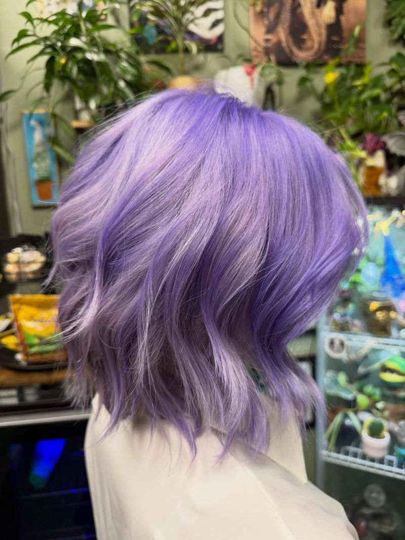 28. Pastel Lavender Waves