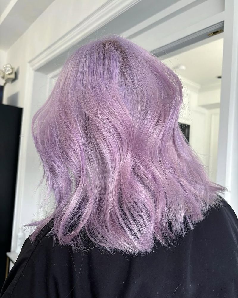12. Pastel Lilac Lob