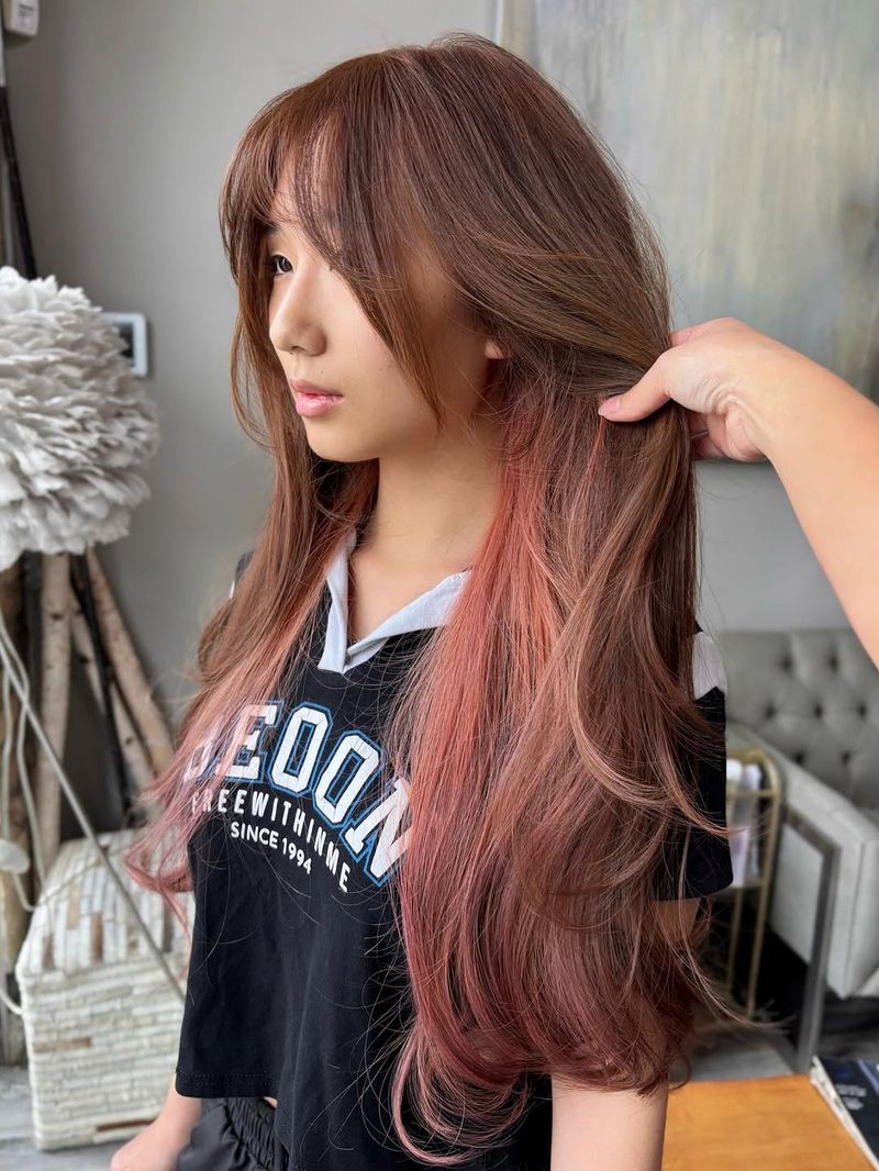 48. Peekaboo Pastel Pink Underlayers