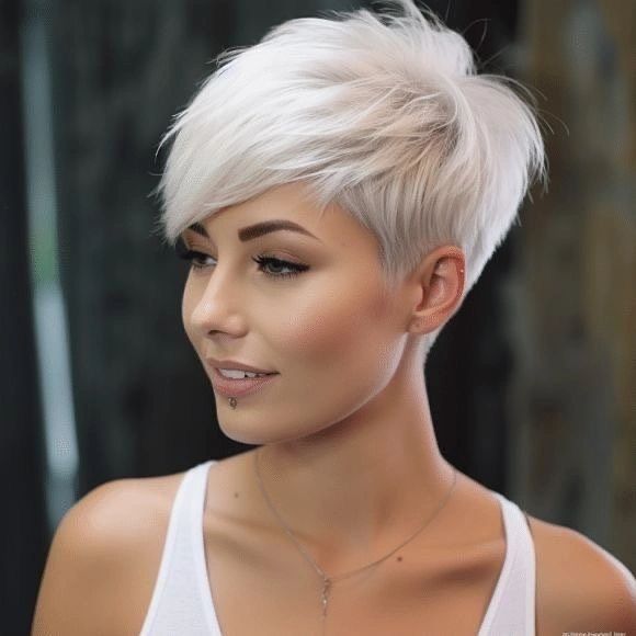 31. Platinum Piecey Pixie