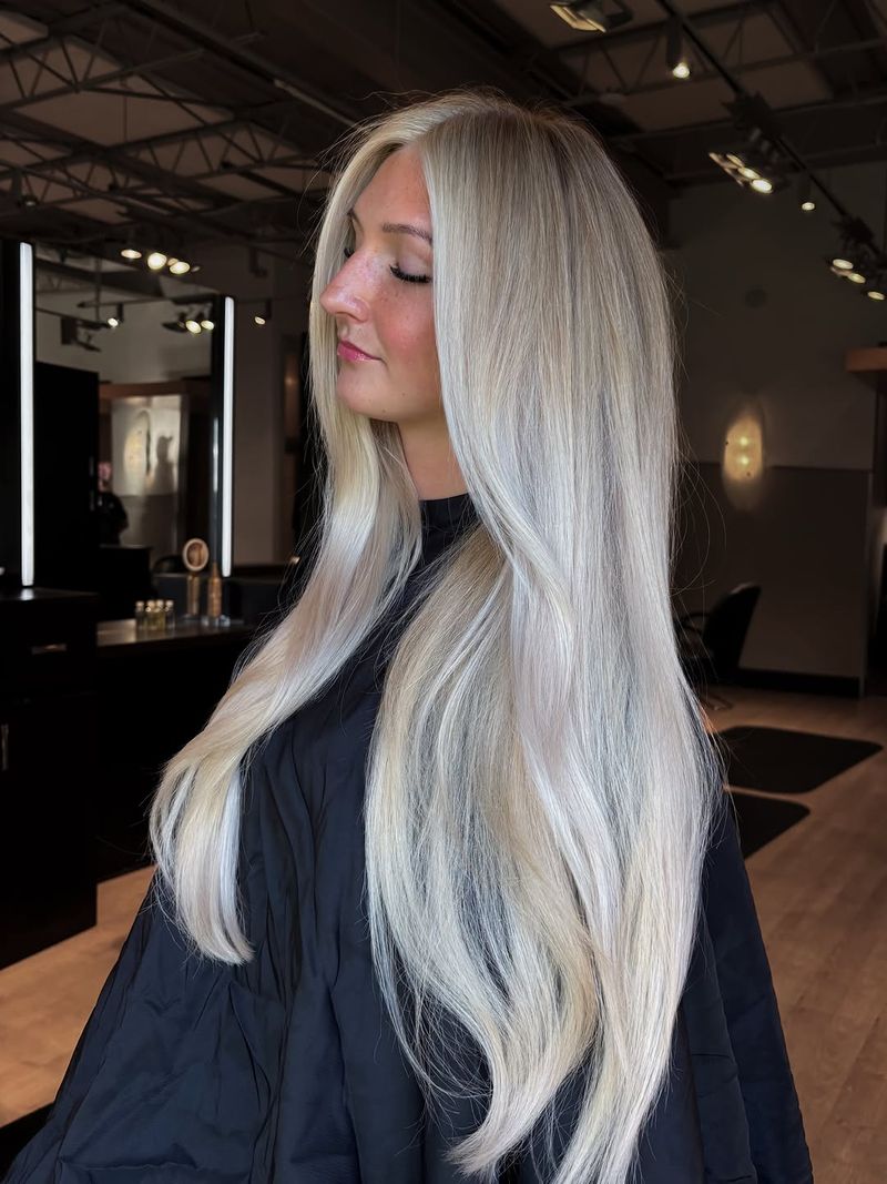 23. Platinum Rapunzel Waves
