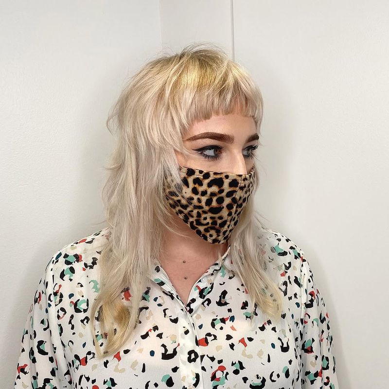 31. Platinum Shag with Micro Bangs