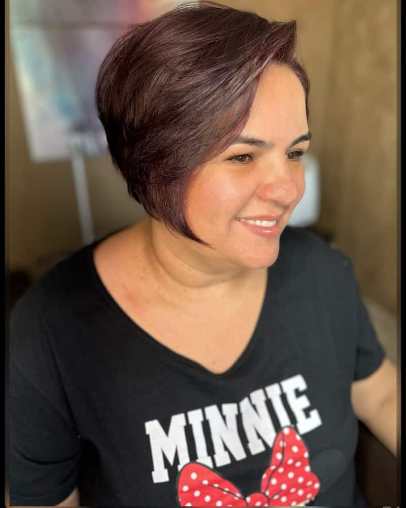 57. Plum Wedge Pixie Bob