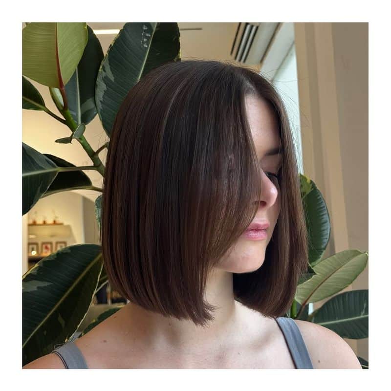 66. Polished Espresso Rounded Bob
