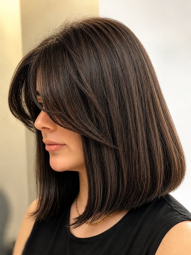 46. Polished Lob with Curtain Fringe