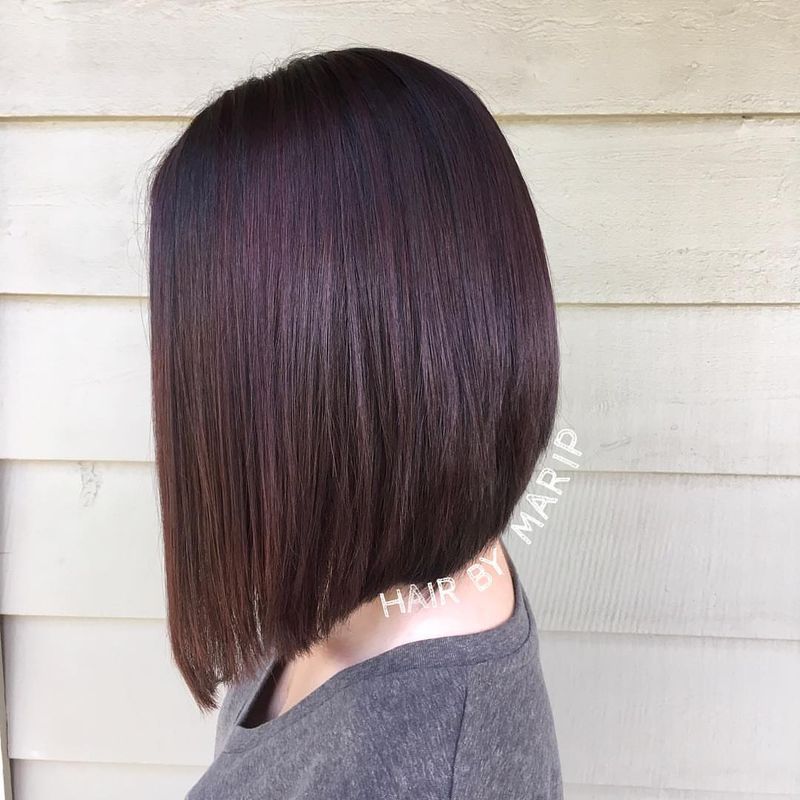 12. Polished Plum Angular Lob